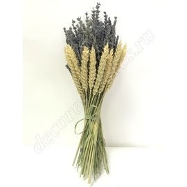 Букет Лаванда с пшеницей