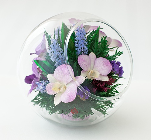 Фиолетовые орхидеи (арт. 44731)