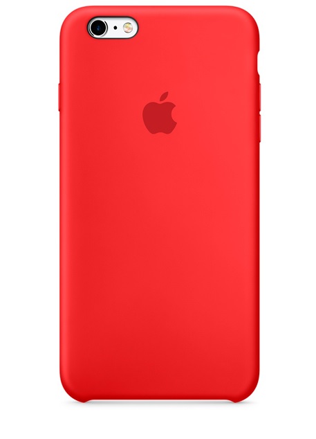 Чехол для Apple iPhone 6/6s Silicone Case Красный