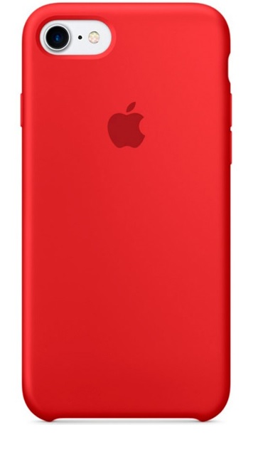 Чехол для Apple iPhone 7/8 Silicone Case Красный