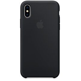 Чехол для Apple iPhone X/XS Silicone Case Черный