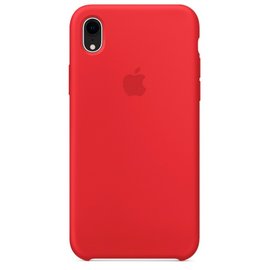 Чехол для Apple iPhone XR Silicone Case Красный
