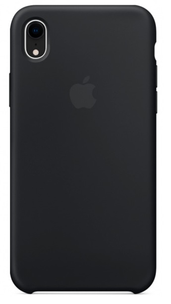 Чехол для Apple iPhone XR Silicone Case черный