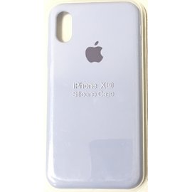 Чехол для Apple iPhone X/XS Silicone Case Голубой