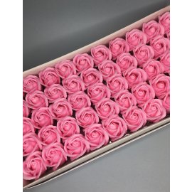 Роза — розовая 50 шт