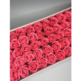 Роза — розовый коралл 50 шт