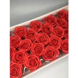 Роза крупная — красная 25 шт