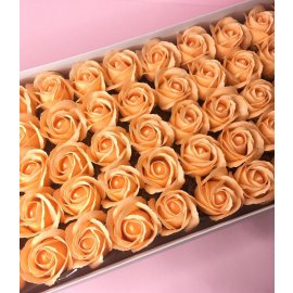 Роза — персиковая 50 шт
