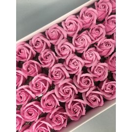 Роза — розовая 1 50 шт