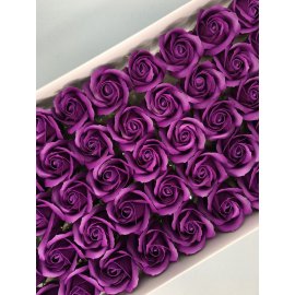 Роза — лиловая 50 шт